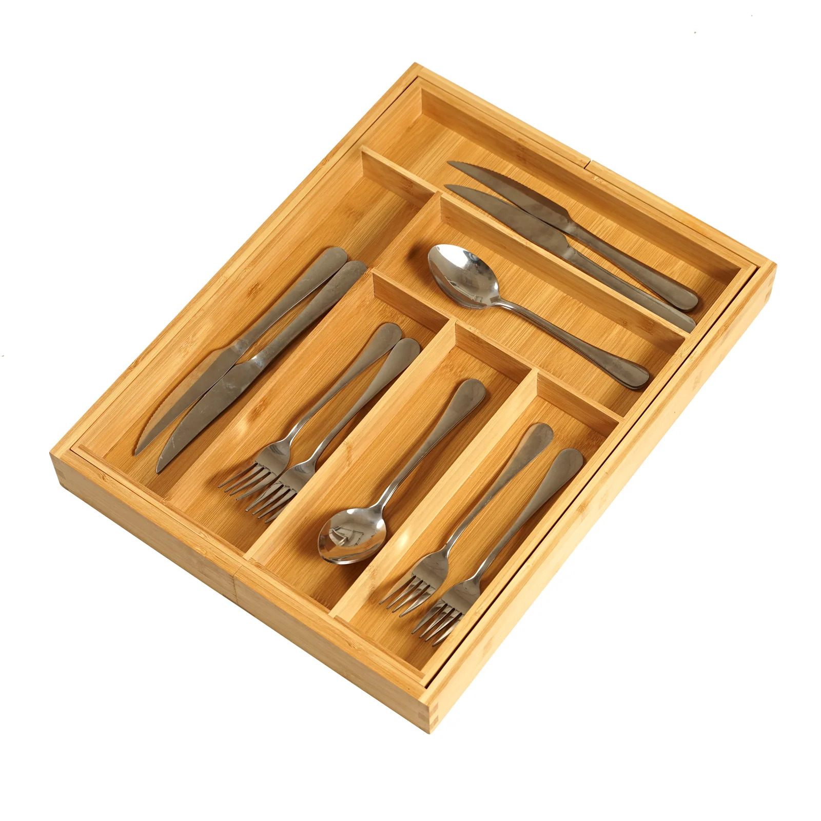 Bamboo Kitchen Organiser